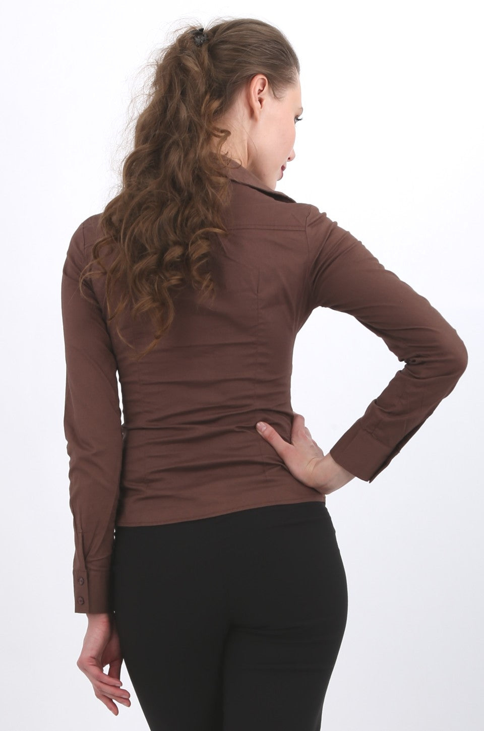 Taylor shirt in brown