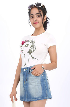 Julia Print T-shirt