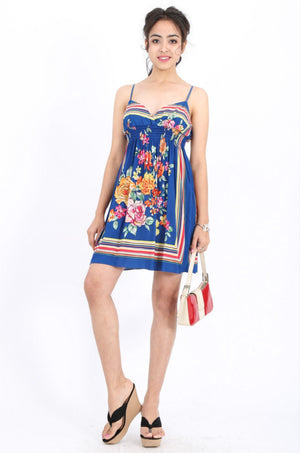 MISS PINKI Camila dress in blue