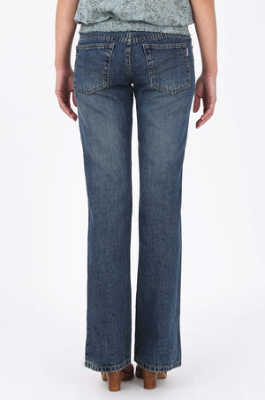 MISS PINKI Nora bootlegs jeans in blue