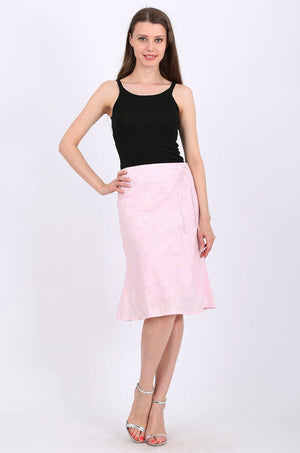 MISS PINKI Alexis Midi skirt in pink