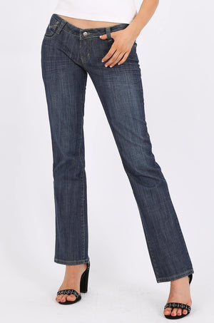 MISS PINKI Rowan bootlegs Jeans in blue