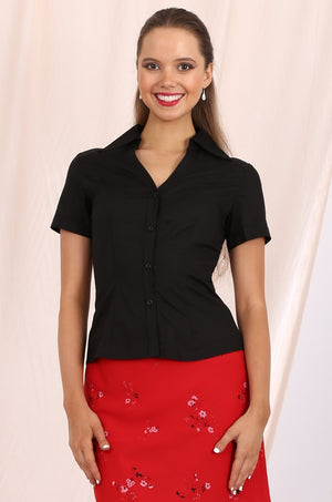 Makayla Shirt in black
