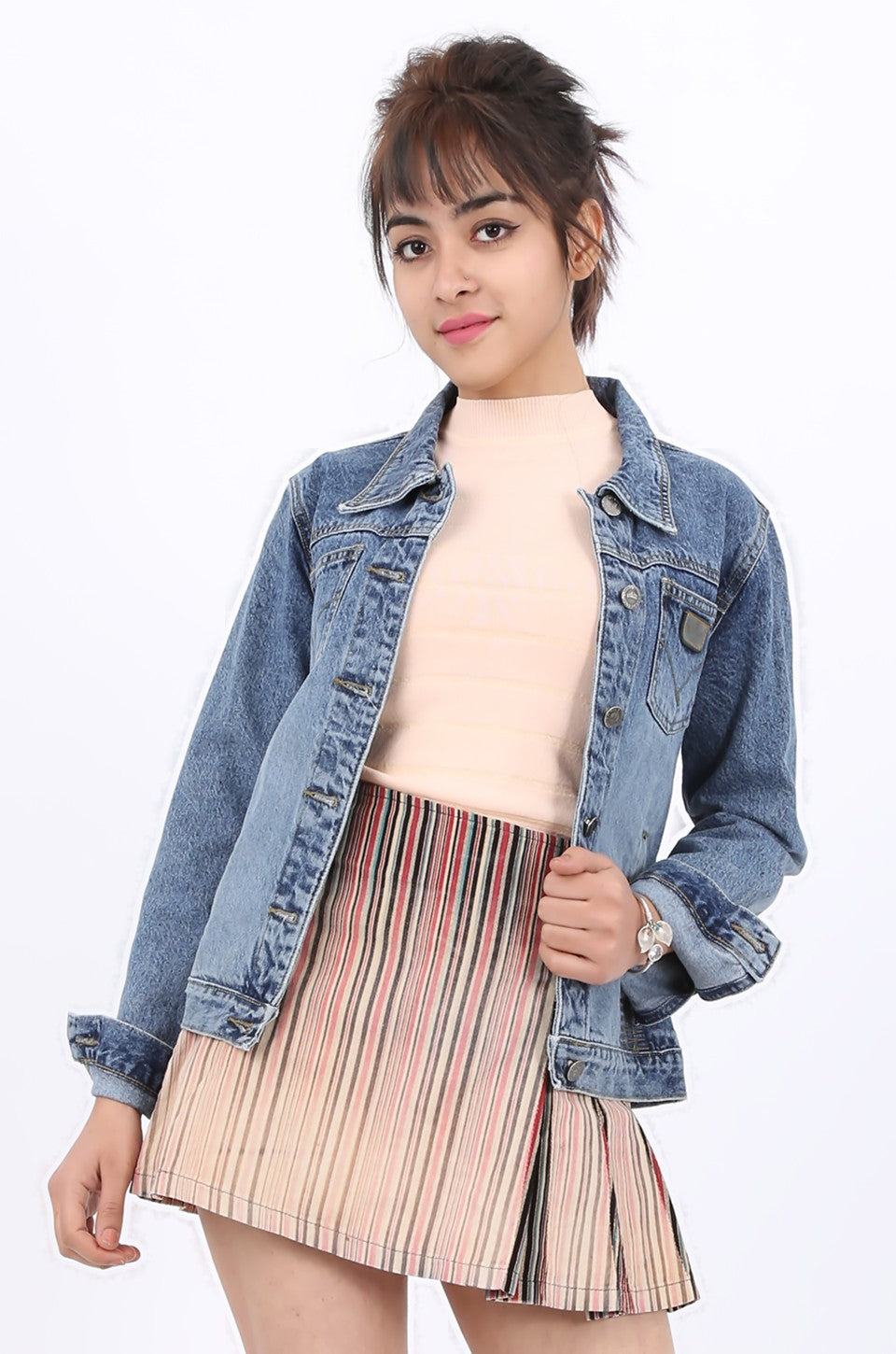 Skylar Denim Jacket in blue