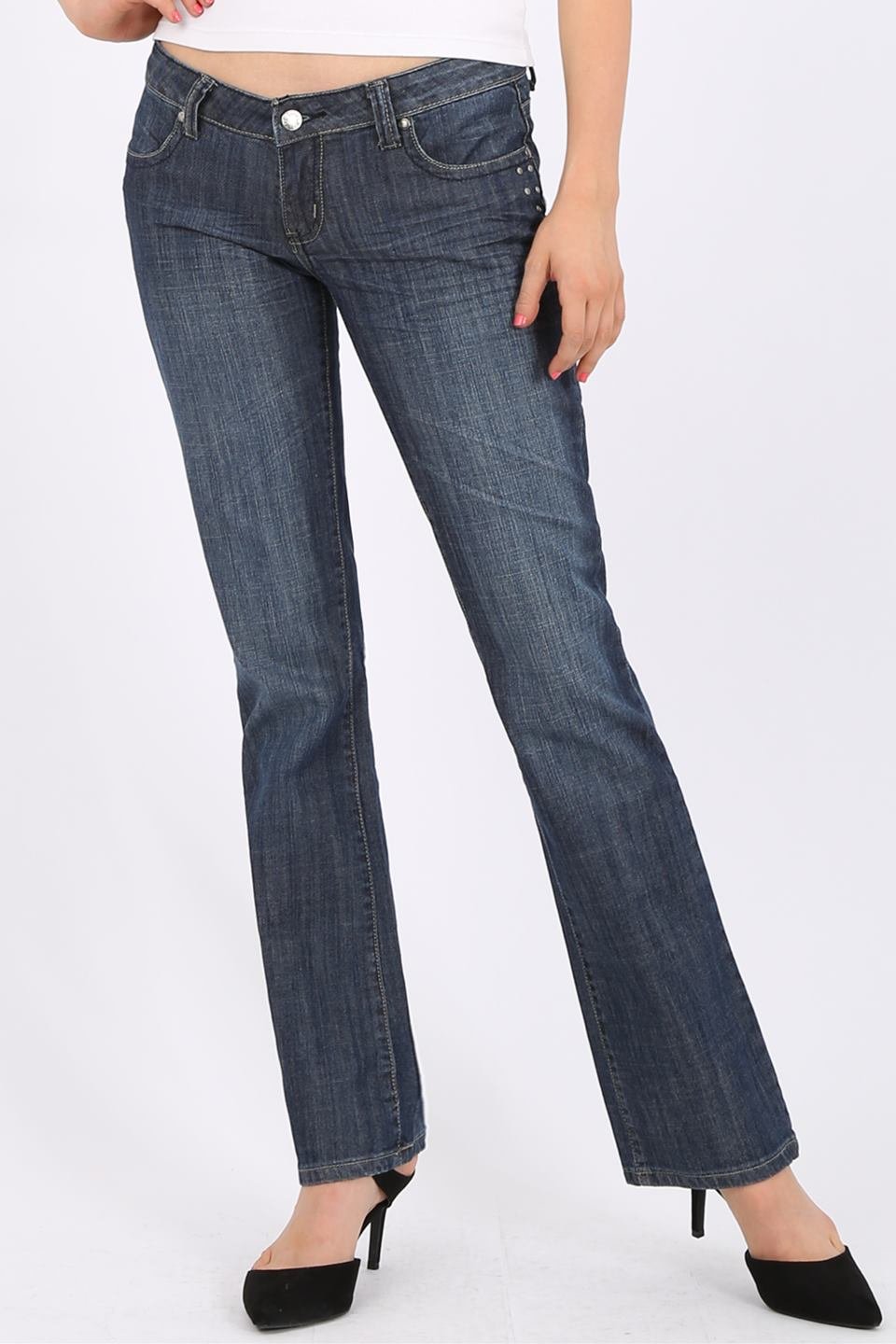 MISS PINKI Elaina bootlegs Jeans in blue
