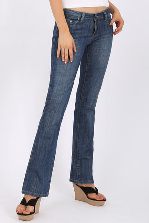 MISS PINKI Lexi bootlegs Jeans in blue