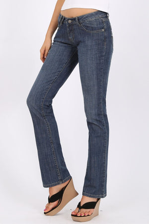 MISS PINKI Kara bootlegs Jeans in blue