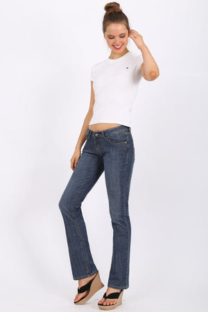 MISS PINKI Kara bootlegs Jeans in blue