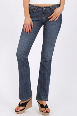 MISS PINKI Kara bootlegs Jeans in blue