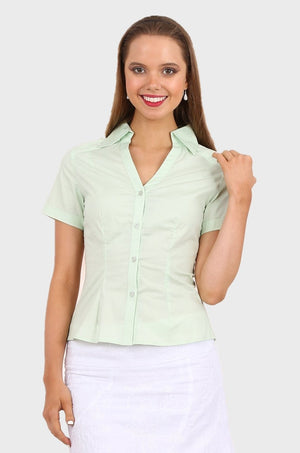 Makayla shirt in mint